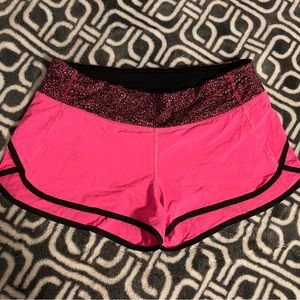Lululemon Athletica Speed Shorts Raspberry Glo
